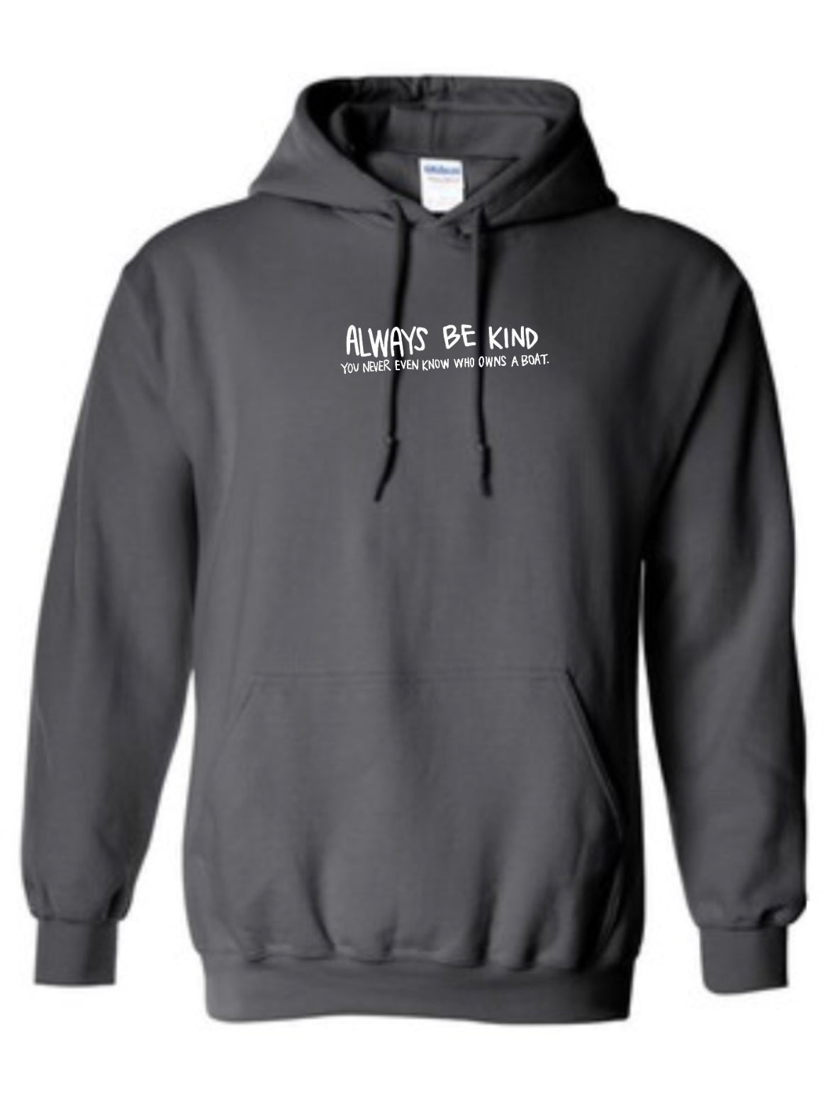 Always Be Kind Hoodie - Charcoal